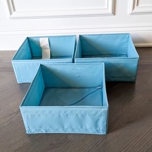 IKEA Drawer Clothing Organizers Cubes, 3 Pack